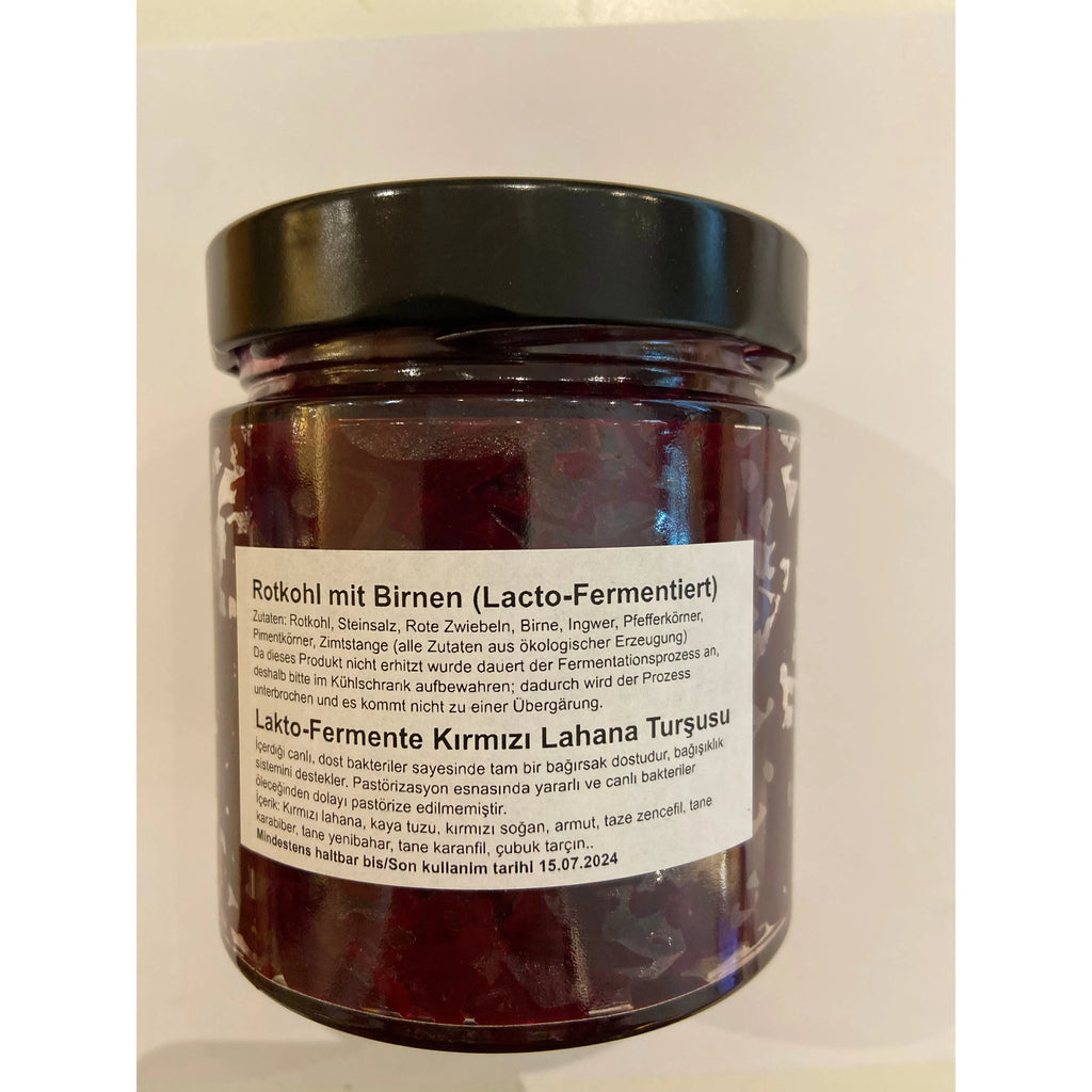 Lakto-Fermente Kırmızı Lahana Turşusu (8716034310484)